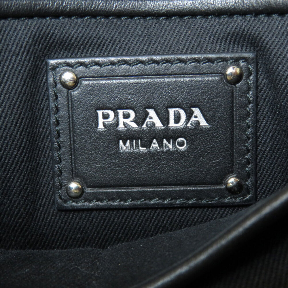 Prada Logo Handbag Raffia - Picture 6 of 11